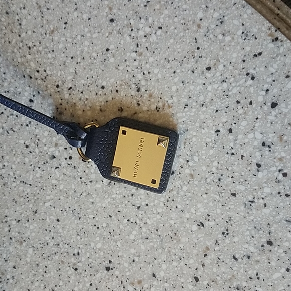 Henri Bedal satchel leather _ dark royal blue _ gold - Picture 11 of 16